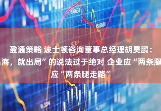 盈通策略 波士顿咨询董事总经理胡昊鹏：“不出海，就出局”的说法过于绝对 企业应“两条腿走路”