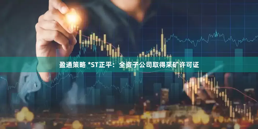 盈通策略 *ST正平：全资子公司取得采矿许可证
